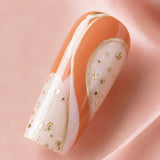 Terracotta Swirl Press-On Nails